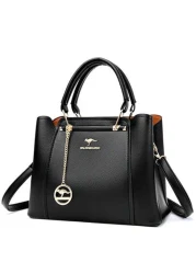 Luxury Brand Soft Leather Handbags Women Designer 3 Layers Shoulder Crossbody Ladies Large Capacity Shopping Messenger Tote Bag For Women Elegant Luxury