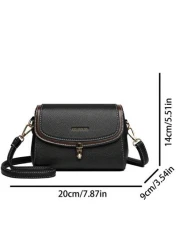 2024 New Product Solid Color Retro Women s Handbag Luxury Designer Women Crossbody Bags High Quality Soft Leather Female Wallet