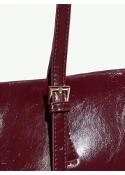 SHEIN SXY Ladies Women Shoulder Bag Hobo Bag Fashionable Elegant Simple Personality Versatile Classic For Commute Office Date Daily Shopping Afternoon Tea