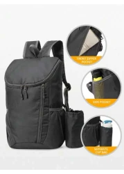 1391 حقيبة ظهر رياضية محمولة متعددة الوظائف،قابلة للطي، خفيفة الوزن، حقيبة تخزين مقاومة للماء من النايلون للتخ