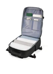 Lightweight Large Capacity Airline Approved Carry On Backpack Travel Backpack School Bag With Multi Compartments Functional Laptop Backpack Computer Bag With Luggage Strap Design And Laptop Compartmen