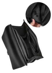 1pc Black Fashion Backpack For Men High End Business Commuting Laptop Bag With Waterproof Design And 15 6 Laptop Compartment Christmas Gifts Christmas Gifts Fall Winter Travel Holiday Practical Studen