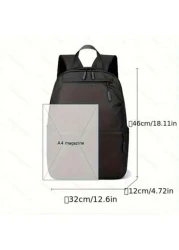 Men s Backpack Can Hold A 15 6 Inch Laptop Suitable For Business Trips Hiking Traveling Cycling And Can Be Carried With You