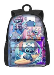 Disney 1pc Disney Women s Backpack Stitched Backpack Cartoon Large Capacity Backpack Insulated Lunch Bag Laptop Compartment Suitable For Holiday Or Birthday Gift Daily Work Commute