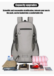 1pc Hiking Large Capacity Backpack Sports Backpack Laptop Travel Bag Sports Bag University Backpack School Backpack Outdoor Hiking Camping Sports And Leisure Backpack Vacation Essentials Lightweight A