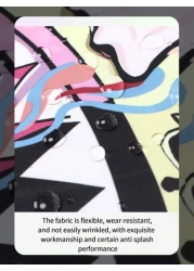 حقيبة ظهر جديدة بطبعة كاموفلاج وشكل فم القرش، مصنوعة من مادة مركبة ناعمة، حقيبة نهارية عادية، سعة كبيرة، حقيب