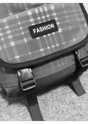 حقيبة ظهر سفر كبيرة السعة بتصميم بسيط للرجال، حقيبة يومية عادية لطلاب المدارس المتوسطة والثانوية والكليات، ح