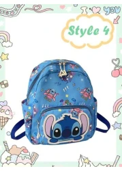 Disney Stitch Image Multi Functional Backpack Exquisite Daily Backpack Party And Festival Small Gift Study Stationery Gift Bag Suitable For Carrying And Storing School Stationery Portable Storage For