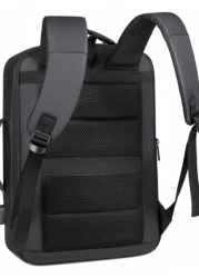 حقيبة نمط أعمال بسيطة ذات ملمس عالي الجودة ولون أحادي، حقيبة يد موضة شتوية جديدة، حقيبة كتف متعددة الاستخداما