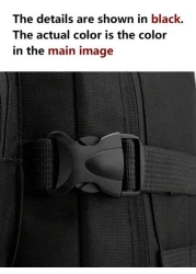 حقيبة ظهر واسعة السعة، حقيبة ظهر رياضية مقاومة للماء وللتآكل، حقيبة ظهر مع جيوب متعددة لتخزين مريح، حقيبة ليا