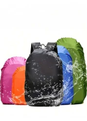 Waterproof Backpack Rain Wear Resisting And Durable Cover For Outdoor Travel And Sports 35L Dustproof And Portable Easy To Fold For Outdoor Camping Hiking Travel And Outdoor Activities Perfect Gift Fo