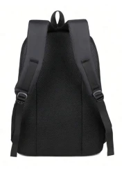 121Reinforced Waterproof Large Capacity Bag College Students Schoolbag Going Out Computer Backpack Casual Travel Backpack Vacation School Summer Laptop Carry On Polyester Business Casual Personalized