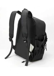 Unisex Large Capacity Luminous Casual Backpack Solid Color College High School Student Backpack For Men Fashionable Lightweight Simple Waterproof Backpack Korean Style Travel Laptop Bag Anime School S