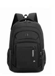 حقيبة ظهر خفيفة الوزن ذات سعة كبيرة، مناسبة للرجال والطلاب والأعمال والسفر والتنزه، بحجرة لوضع اللابتوب