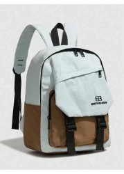 Large Capacity Casual Backpack Versatile School Campus Travel Daypack Unisex 2025 New Design Simple Style