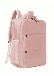 Release Buckle Decor Functional Backpack Laptop Backpack Business Travel Anti Theft Slim Laptop Backpack Water Resistant College School Computer Bag Fits 15 6 Inch Laptop Travel Backpack Gym Bag Stick