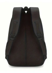 1pc Men Large Capacity Waterproof Casual Backpack Adjustable Laptop Student Backpack Man Bag Students School Supplies University Bag College Teacher School Backpack Book Bag School Bag Hobo Hip Bag Mu