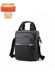 Men s Diagonal Shoulder Bucket Bag PU Material Laser Colored Fabric Cool And Fashion Exquisite And Compact Adjustable Shoulder Strap Contrasting Letter Decoration Scream Bag Multi Functional Outdoor G