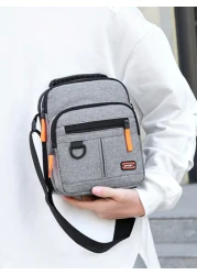 Korean Version Of Leisure Large Capacity Multi Layer Waterproof Crossbody Bag Oxford Cloth Bag Business Bag Collection Wallet Christmas Gifts Winter Christmas Men Bag Sling Bag Laptop Gifts Fashionabl