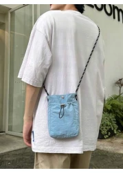 Mini Crossbody Bag For Men Small Shoulder Bag With Card Holder Summer Summer Bag Spring Break Vacation Bag Pack Cross Body Bag School Supplies Purse Sling Bag