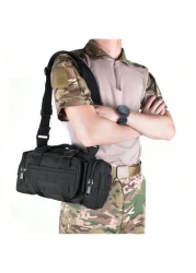 NYXIA Versatile Waterproof Crossbody Bag Outdoor Portable Chest Bag Bicycle Bag High Quality Nylon Waist Bag With Adjustable Strap For Outdoor Adventures Camping Daily Use Bag Students University Bag