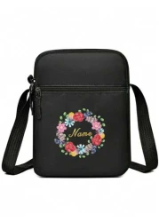 حقيبة كتف وعبر الجسم متعددة الطبقات من النايلون، حقيبة كاجوال محمولة للرجال، حقيبة أعمال رجالية، محفظة