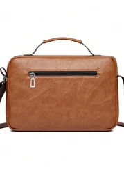 Men s Briefcase Horizontal Business Casual Small Backpack Vintage Travel Essentials Holiday Essentials Bag For Men Camping Sling Bag For Men Valentine s Day Stickers Bags Men Summer Back To School Val