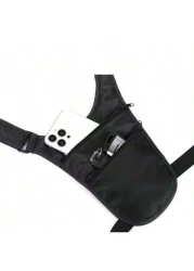 حقيبة كتف رجالية، حقيبة متقاطعة، حافظة هاتف، حقيبة رياضية متعددة الطبقات