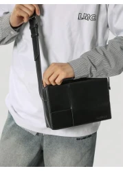 1pc Unisex Fashionable Minimalist Casual Shoulder Bag Suitable For Work Shopping Dating Commuting Travel And Holiday