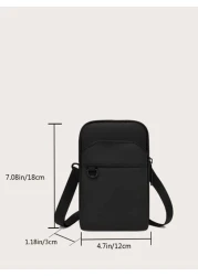 Mini City Clean Color Crossbody Bag Nyoln Minimalist Shoulder Bag Side Bag Sling Bag For Travel Vacation School Holiday Sport Lightweight Gift Outdoor Father Gifts Present Valentines Gifts College Bag