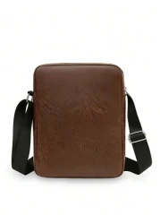 1pc Brown Solid Color Shoulder Crossbody Bag Stylish And Suitable For Daily Business And Commuting Bag Commute Teenagers Freshmen High School University Practical Stylish Sling Bag Cross Body Bag Ches