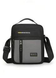 1pc Zipper Closure Men s Handbag New Style Fashionable Crossbody Bag Small Square Bag Can Be Carried On Shoulder Crossbody Hand Held Shoulder Strap Adjustment Buckle Practical Pull Head Waterproof And