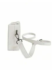 peach tree 1pc White Simple Design Adjustable Strap Neutral Mini PU Box Crossbody Bag Peach Tree Christmas Men Bag Vacation Dad Gifts Retro Bag Vintage Shoulder Bag Messenger Bag Tote Bag Side Bags Fo