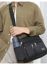 New Multifunctional Leisure Bag Large Storage Tools Canvas Bag Cross Style Shoulder Bag Cross Body Travel Bag Backpack Christmas Fall University Cross Body Bag Gifts Scream Bag Winter Christmas Gifts