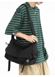 peach tree Vintage Men s Canvas Shoulder Bag Peach Tree Christmas Men Bag Vacation Travel Essentials Dad Gifts Side Bags For Men Crossbody Bag Tote Bag Messenger Bag Funny Gifts Bag For Men Gifts For