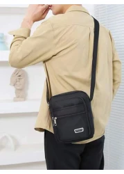 Korean Version Of Leisure Large Capacity Multi Layer Water Proof Crossbody Bag Oxford Cloth Bag Business Bag Collection Wallet Bag Shoulder Bag Students Summer Travel Sling Bag Multiple Pockets Messen