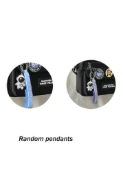 Men s Decorative Badge Alphabet Pattern Square Bag Strap Pendant Crossbody Bag Sling Bag Shoulder Bag Side Bag Square Bag For Holiday School Bag For College Students Summer Gifts Old Money Christmas T