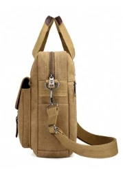 حقيبة رسول كاجوال/ عمل جديدة للرجال ، تصميم واسع للحمل باليد أو الحمل على الكتف