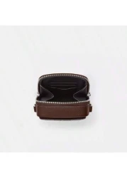 Coach Stanton Crossbody Bags For Men Small Leather Phone Wallet Purses Card Slots With Adjustable Guitar Strap Shoulder Bag In Signature Jacquard