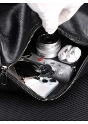 Fashionable Men s Bucket Bag Shoulder Bag Casual Messenger Bag Small Suitable For Travel Commuting Back To School