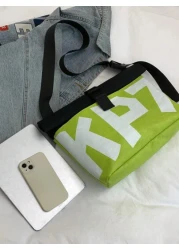 حقيبة كتف ذات سعة كبيرة وعصرية للجنسين للاستخدام اليومي والرياضة والسياحة والسفر والدراسة