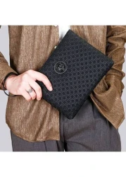 1pc Men Water Proof Tiger Head Clutch Bag With Multiple Compartments And Smooth Zipper Design Clutch Hand Bag Wristlet Work Weekend Travel Camping Summer Gym Vacation Holiday Christmas Scream Men Bag