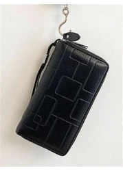 محفظة عملية أنيقة متعددة الاستخدامات، محفظة لحمل بطاقات البنك للسفر والتسوق الكاجوال للرجال