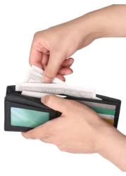 HOVI S Casual Fashion Retro Short Wallet Multi Card Multifunctional Portable Wallet Wallet