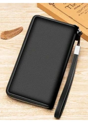 HOVI'S محفظة صغيرة بسيطة متعددة الوظائف حقيبة قابضة مع فتحات بطاقات - محفظة أعمال ، محفظة نقود ، محفظة طويلة ، حقي