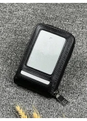 HOVI'S محفظة حامل بطاقة الائتمان ذات تصميم بسيط، محفظة صغيرة متعددة الوظائف كهدية عيد الميلاد ، هدايا عملية للطل