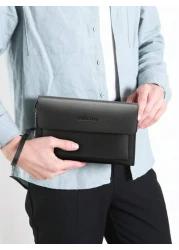 gorchis New Style Clutch Bag With Multiple Pockets Code Lock Anti Theft Design Large Capacity Business Casual Handbag Long Wallet Multi Purpose Quality Handheld Bag For Books Clutch Bag Light Business