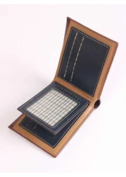 HOVI S Minimalist Compact Wallet Large Capacity Solid Color Multi Card Slot Coin Purse Simple Portable Short Wallet For Everyday Use Fashionable Wallet For Men And Women Ideal For Travel And Daily Ess