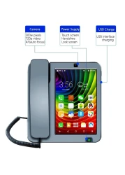 Smart Android 6.0 Videophone with 4G SIM Network Tablet-Style Wireless Videophone with HD Video Calling, Globe Connectivity