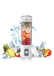 هوم برو بلاند برو بلس خلاط عصير كهربائي بمنفذ يو إس بي-سي أبيض 400 ملل